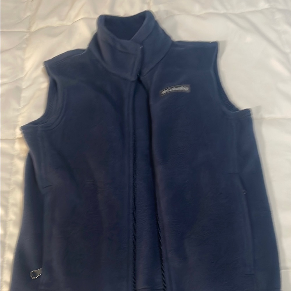 Columbia Kids' Small 8 Navy Fleece Vest